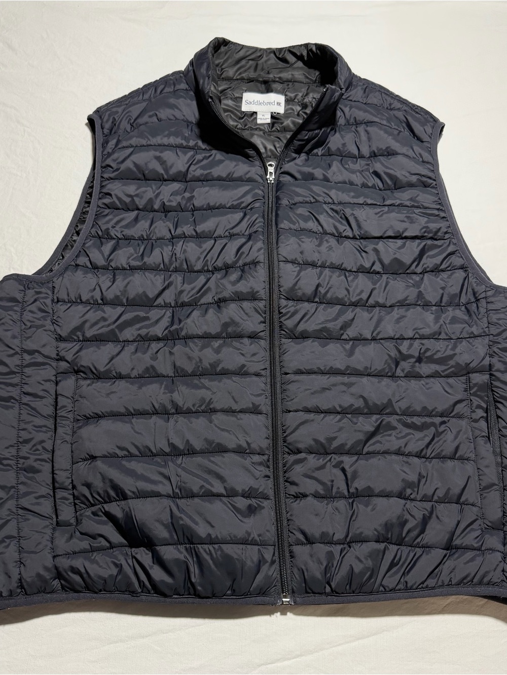 Saddlebred Men's Quilted Black Vest